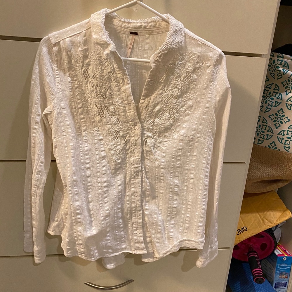 Free people button down